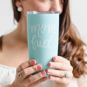 🚨 LAST ONE! Mom Fuel Metal Travel Coffee & Tea Mug